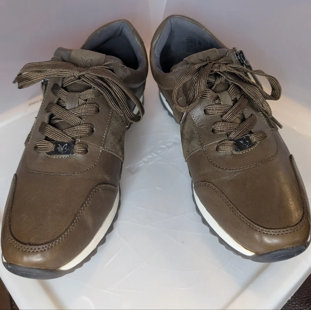 Men's‎ Brown Leather Sneakers